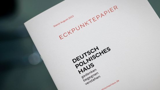 Abbildung des Eckpunktepapiers für das "Deutsch-Polnische Haus"