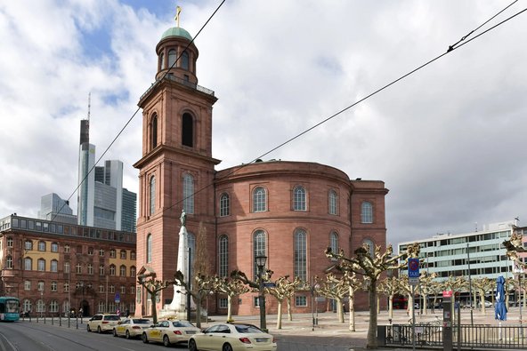 Die Paulskirche in Frankfurt am Main.