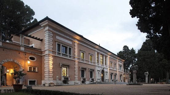  Ansicht der Deutschen Akademie Rom Villa Massimo