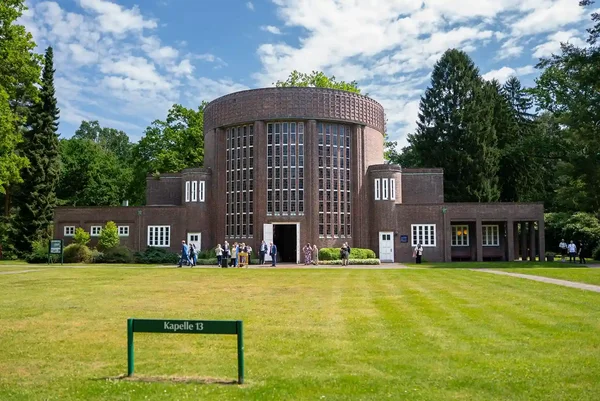 Kapelle 13 auf dem Friedhof Ohlsdorf in Hamburg 