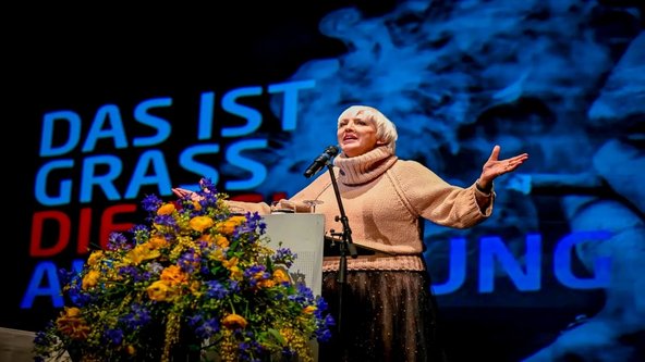 Kulturstaatsministerin Roth bei der Eröffnung von „Das ist Grass“ in Lübeck