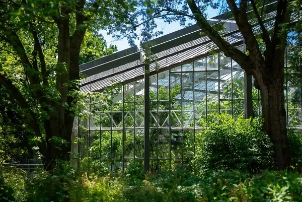 Schaugew&auml;chsh&auml;user in Planten un Blomen in Hamburg