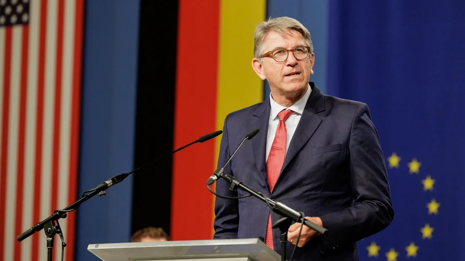 Staatsminister Weimer spricht beim Festakt der Gedenkst&auml;tte Point Alpha