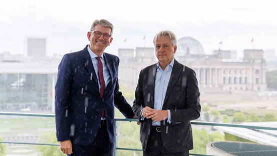 Wolfram Weimer und Jürgen Boos wollen die Zusammenarbeit perspektivisch noch stärken.