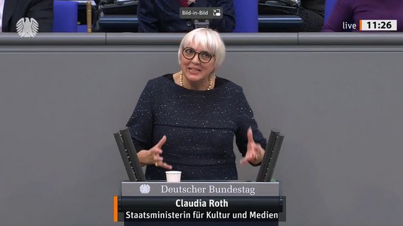 Bild zum Artikel: "Roth: Gemeinsam Kräfte von Kunst und Kultur entfesseln"
