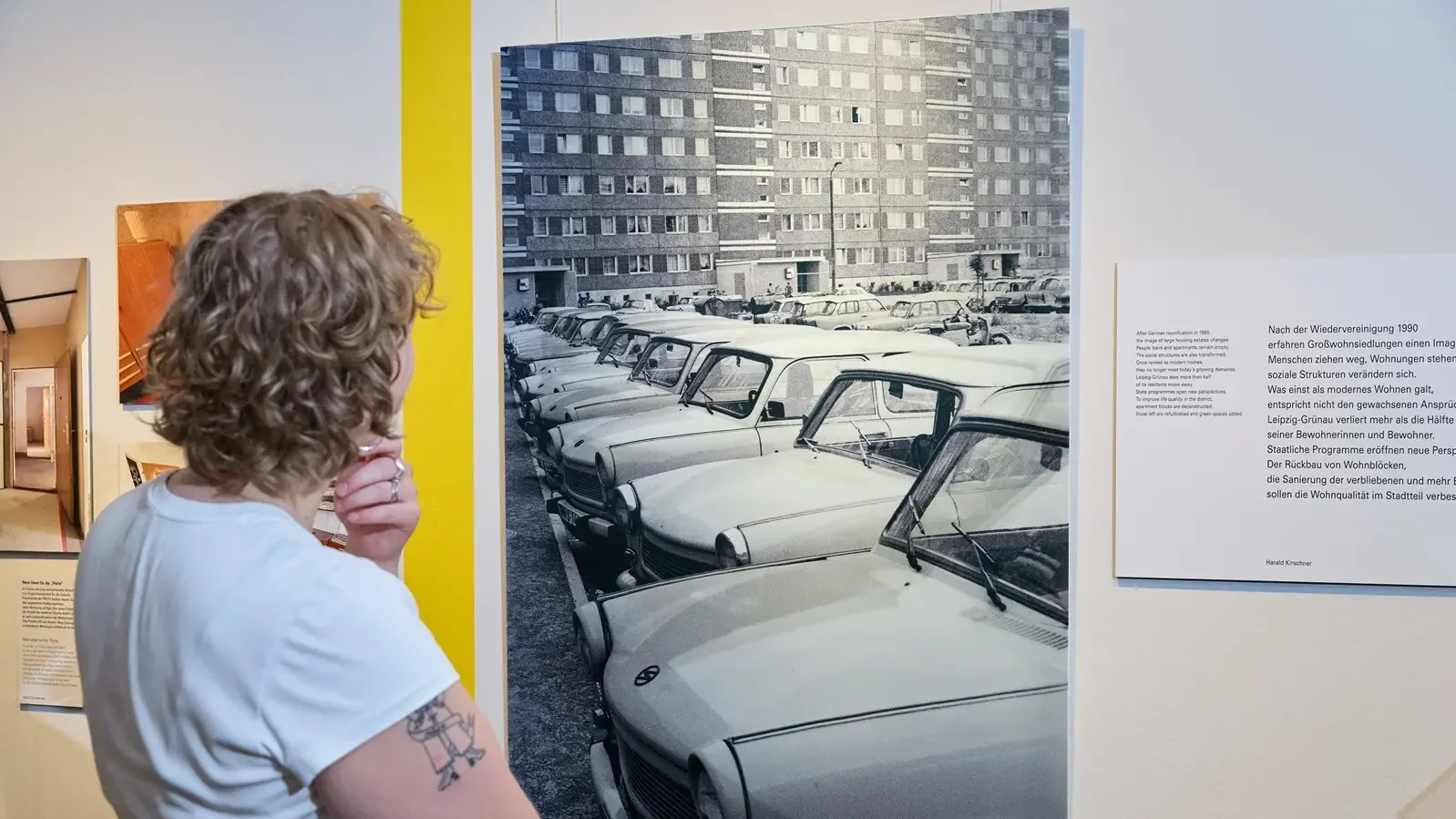 Ausstellungsansicht &bdquo;Platte. Leben in der Gro&szlig;wohnsiedlung&ldquo;