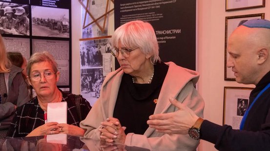 Besuch des Holocaust-Museums in Odessa.