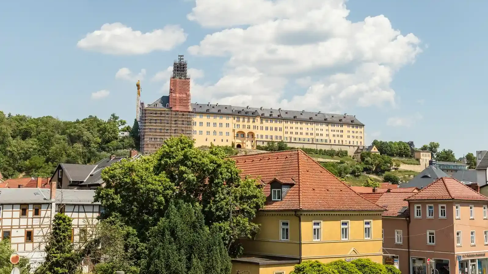 Blick auf die Heidecksburg