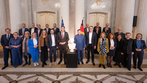Die Teilnehmenden des 25. Kulturpolitischen Spitzengespr&auml;chs