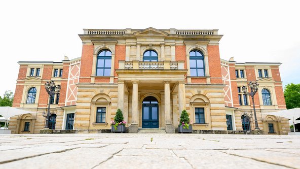 Das Festspielhaus Bayreuth.