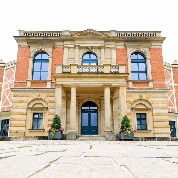 Das Festspielhaus Bayreuth.