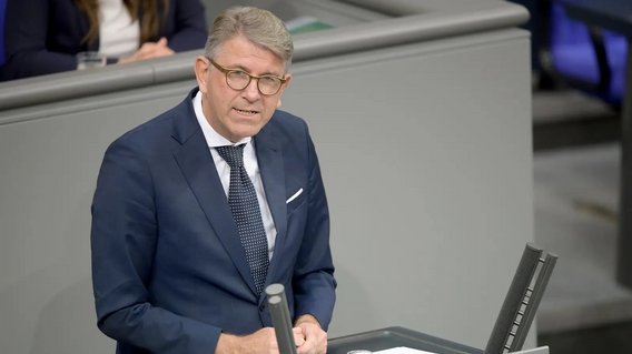 Staatsminister Weimer im Bundestag