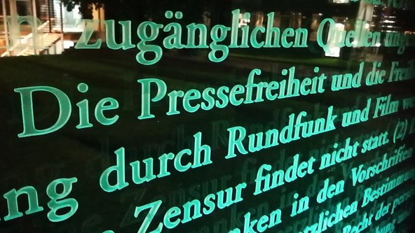 Pressefreiheit im Grundgesetz