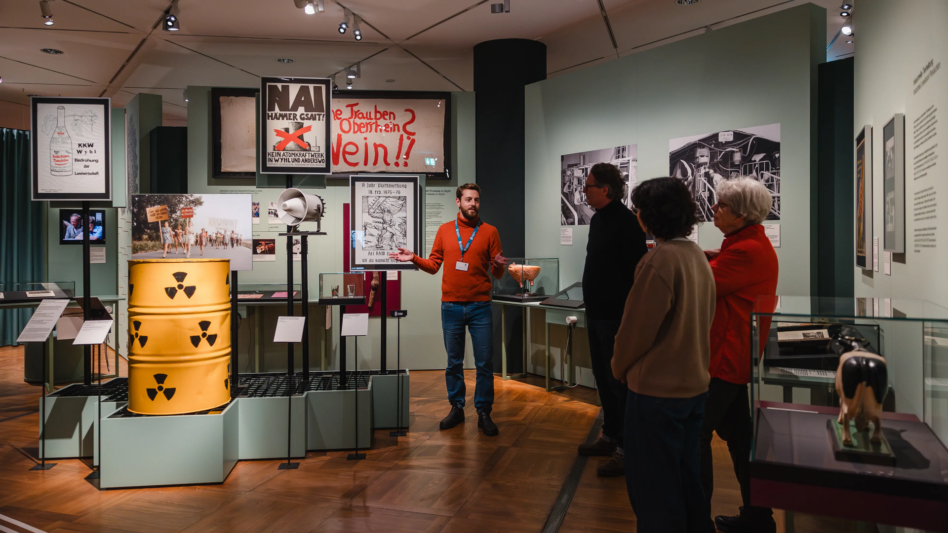 Blick in die Ausstellung "Natur und deutsche Geschichte" im Deutschen Historischen Museum
