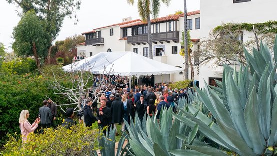 Pre Oscar-Veranstaltung der deutschen und amerikanischen Filmindustrie in der Villa Aurora