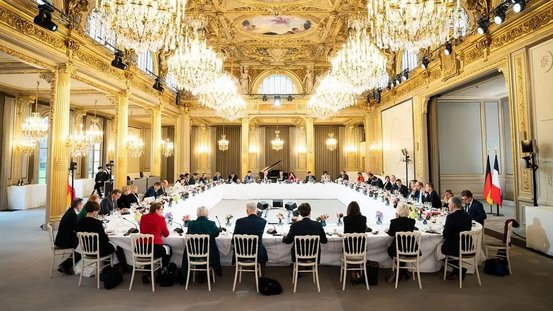 Bild vom 24. Deutsch-Französischen Ministerrat im Élysée-Palast