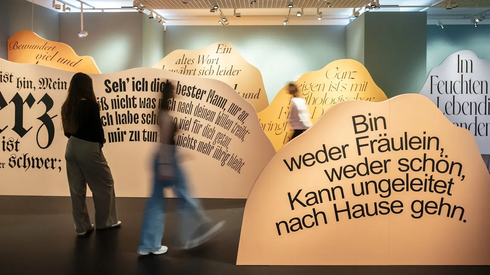 Blick in die Ausstellung