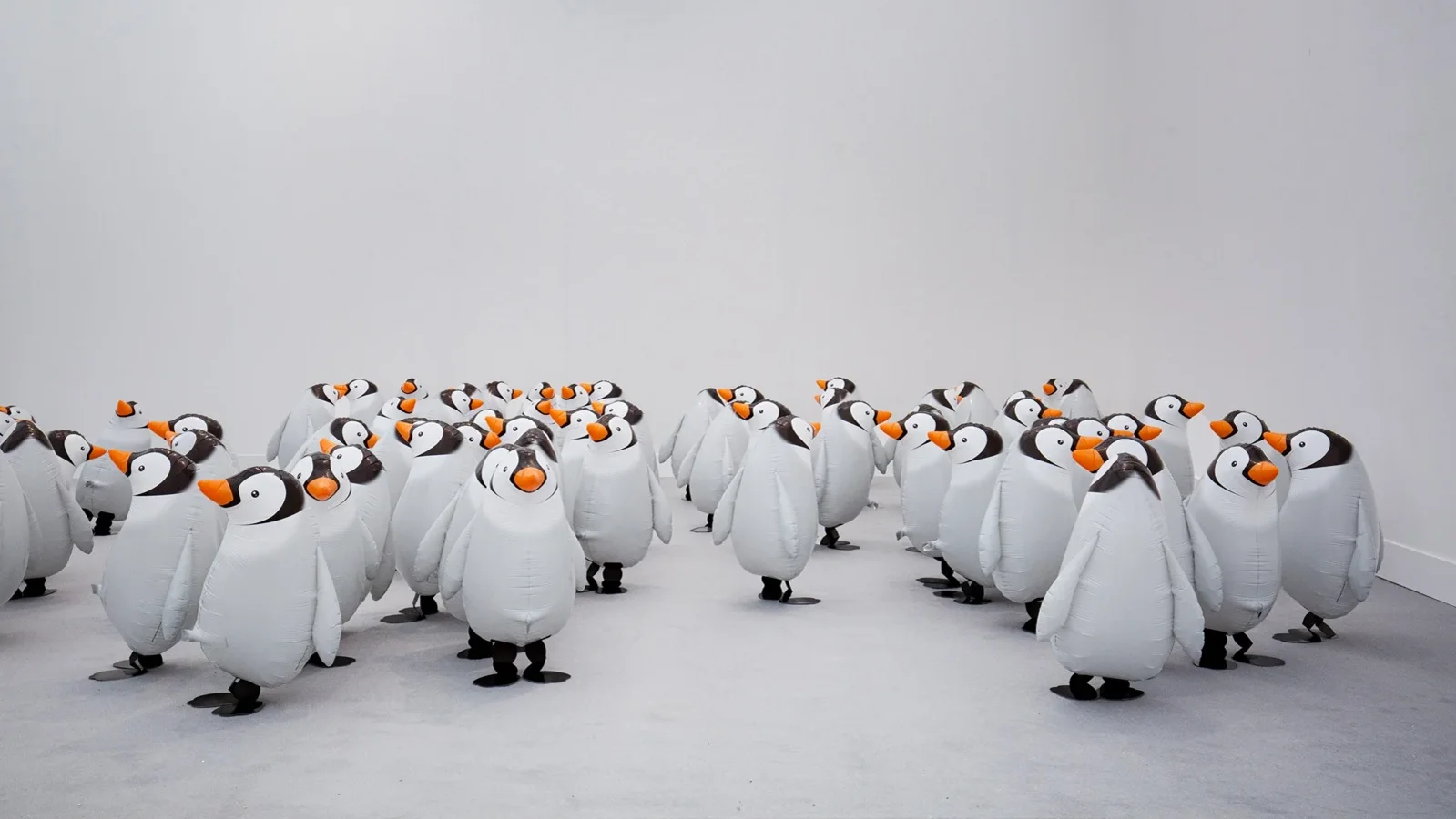 Ausstellungsansicht &bdquo;Benedikte Bjerre. The Birds&ldquo;