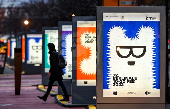 Berlinale-Plakate am Potsdamer Platz