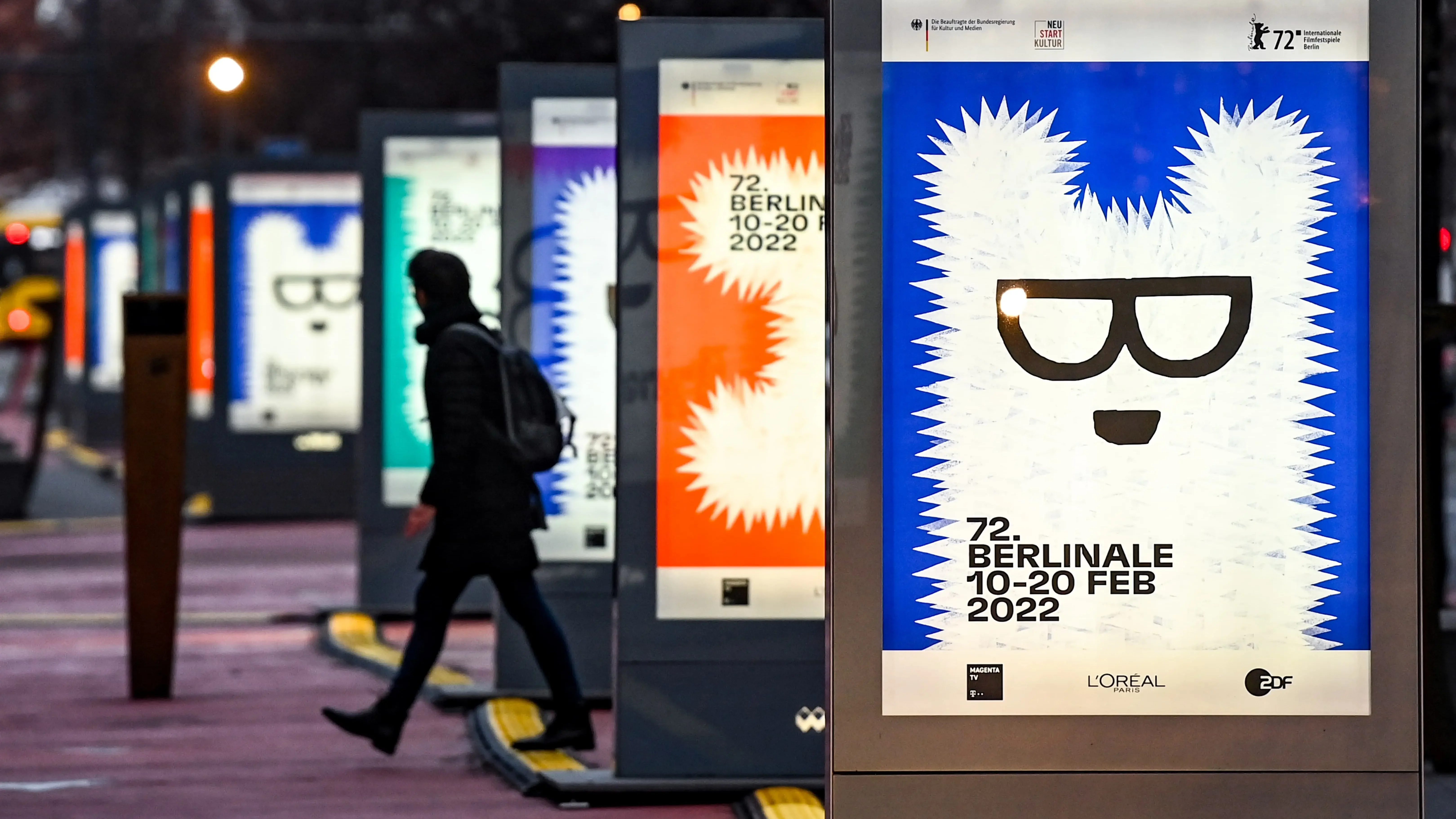 Berlinale-Plakate am Potsdamer Platz