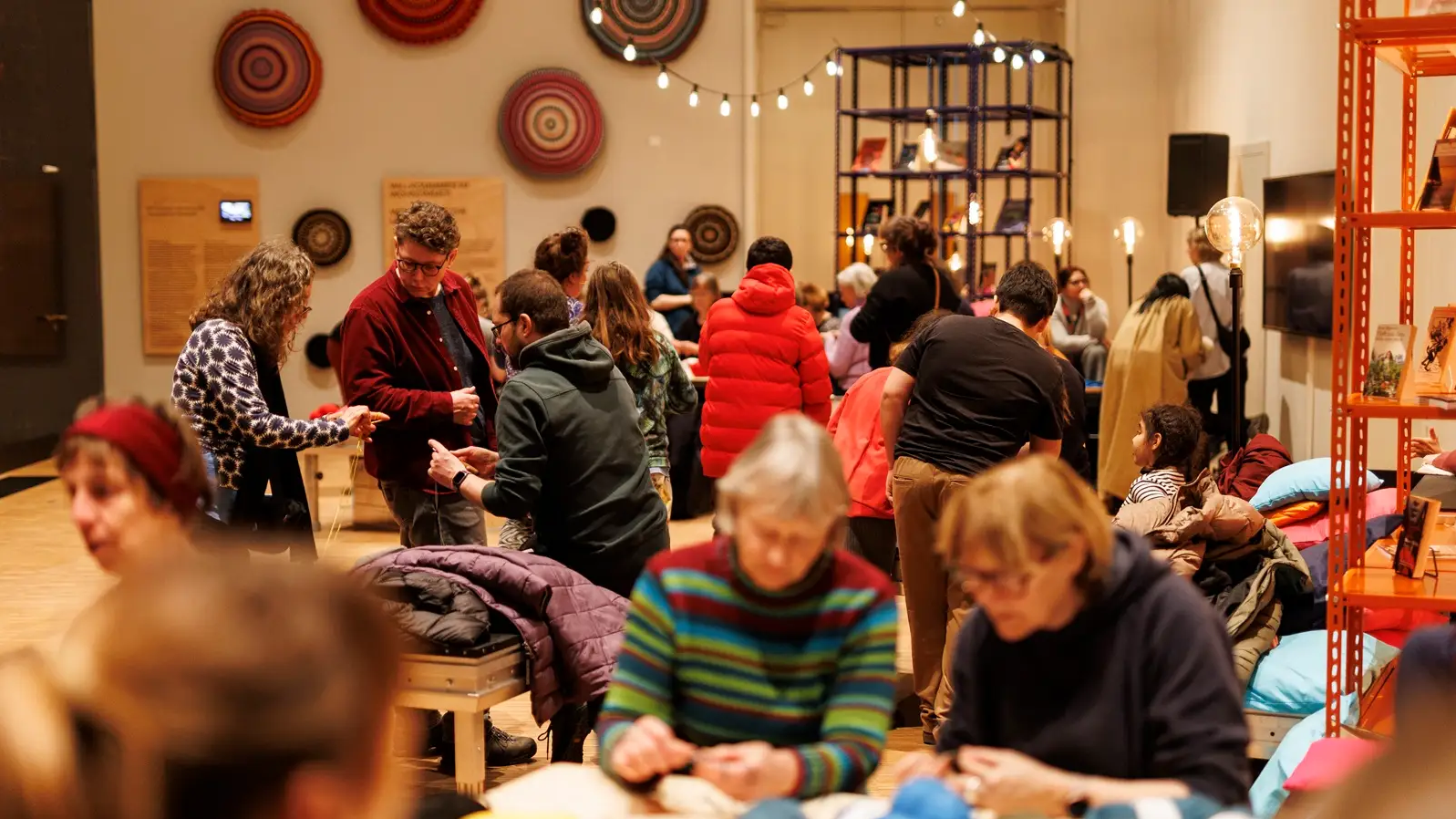 Workshop "Das Geschenk der Spinne" an den Thementagen "Verbergen oder Erz&auml;hlen / Familiengeheimnisse"  