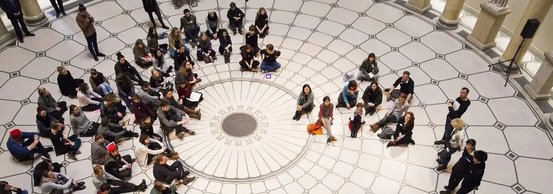 Veranstaltung mit Publikum im Alten Museum, Staatliche Museen zu Berlin 