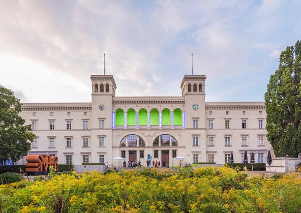 Der Hamburger Bahnhof in der Berliner Invalidenstraße