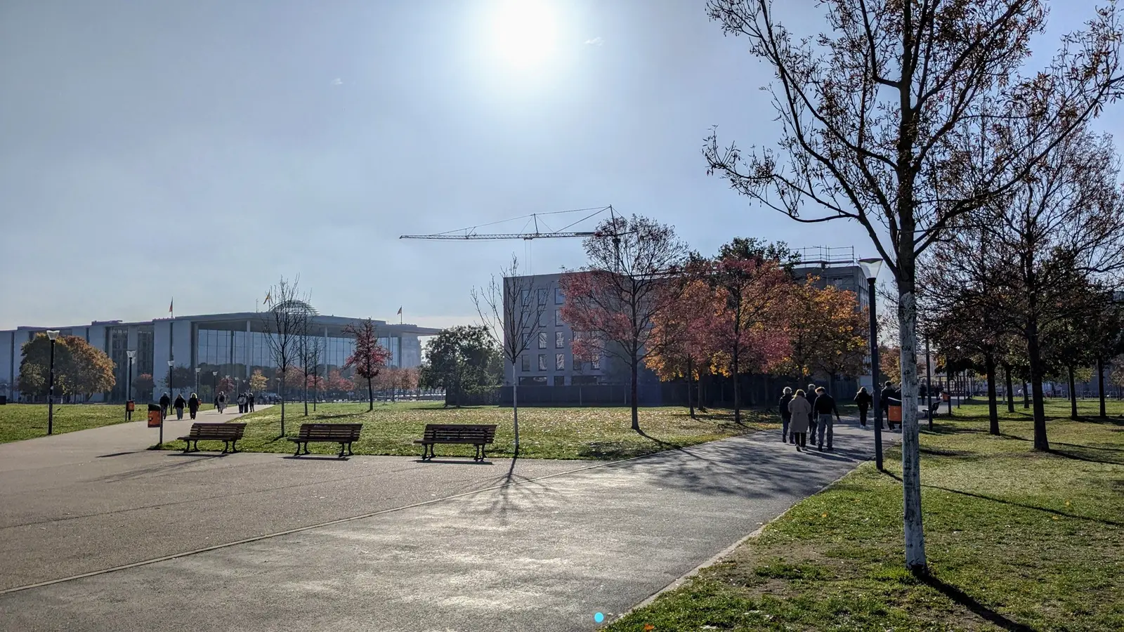 Spreebogenpark in Berlin