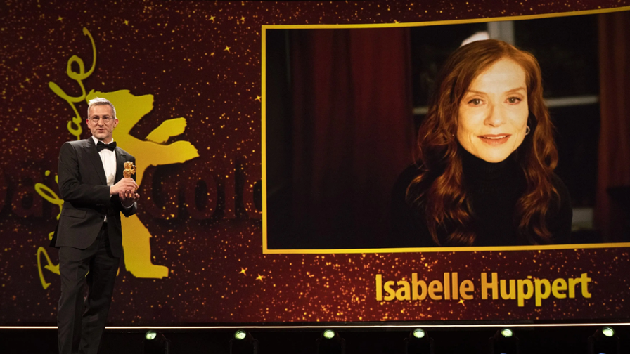 Isabelle Huppert bei der Verleihung des Ehrenb&auml;ren 2022