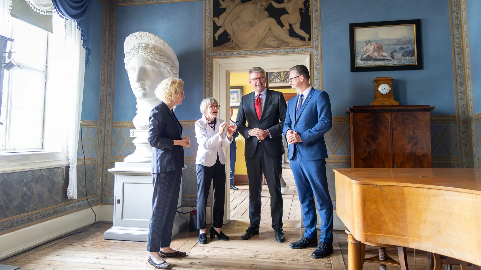 Staatsminister Weimer im Goethe-Nationalmuseum